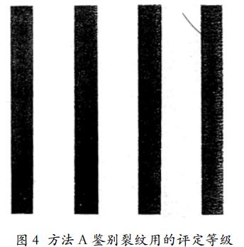 方法A鉴定裂纹等级